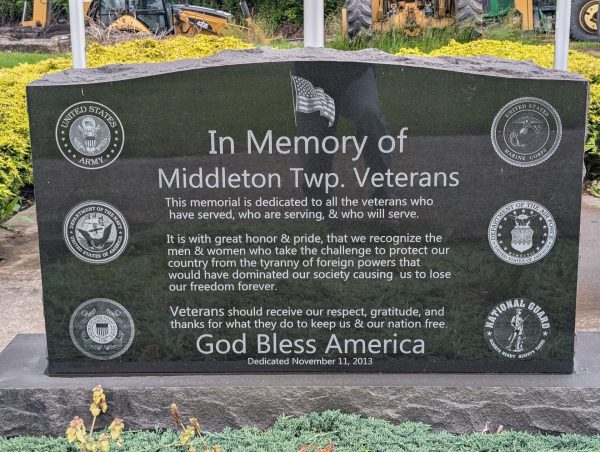 MIDDLETON TWP. VETERANS MEMORIAL