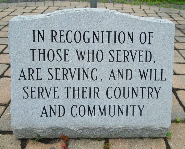 NESCOPECK VETERANS MEMORIAL STONE