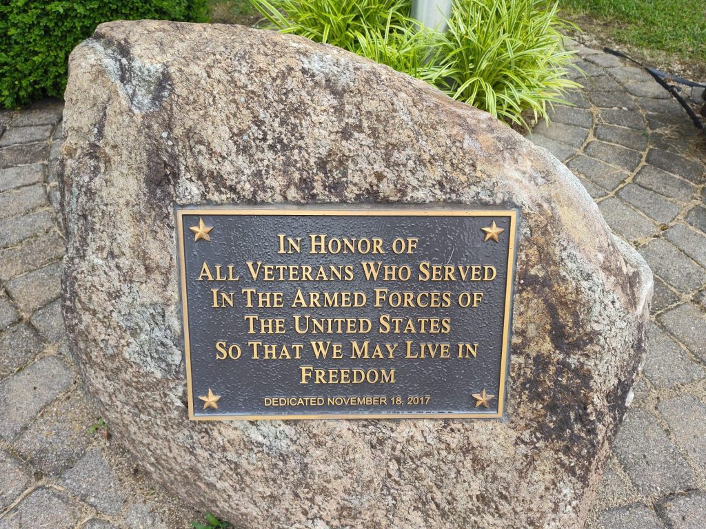 OKEANA ALL VETERANS MEMORIAL PLAQUE