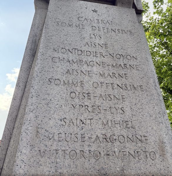 OLD TOWN OF WESTCHESTER WORLD WAR MEMORIAL SIDE D