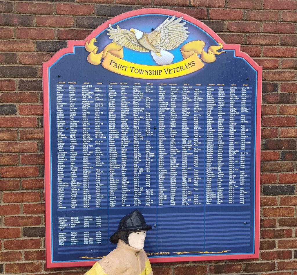 PAINT TOWNSHIP VETERANS MEMORIAL