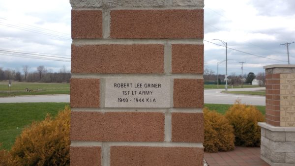SAINT MARYS MILITARY PERSONNEL WAR MEMORIAL BRICK
