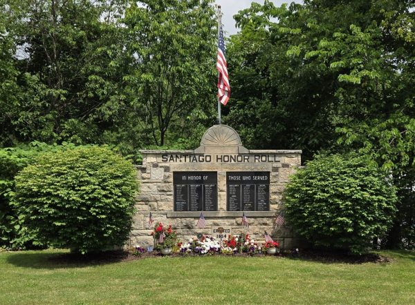 SANTIAGO HONOR ROLL WAR MEMORIAL