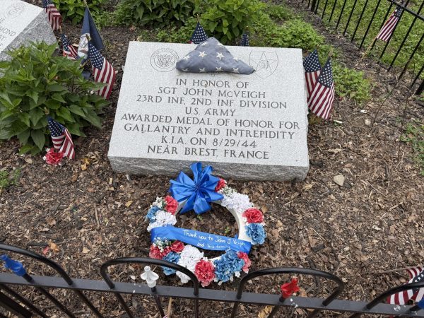 SGT. JOHN MCVEIGH MEDAL OF HONOR WAR MEMORIAL