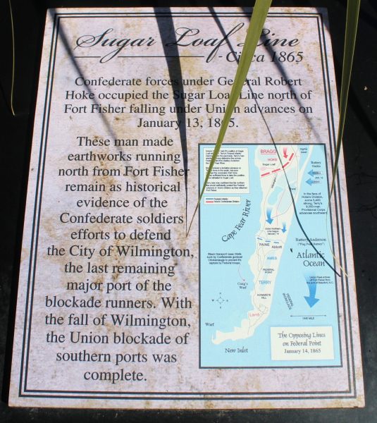 SUGAR LOAF LINE WAR MEMORIAL PLAQUE