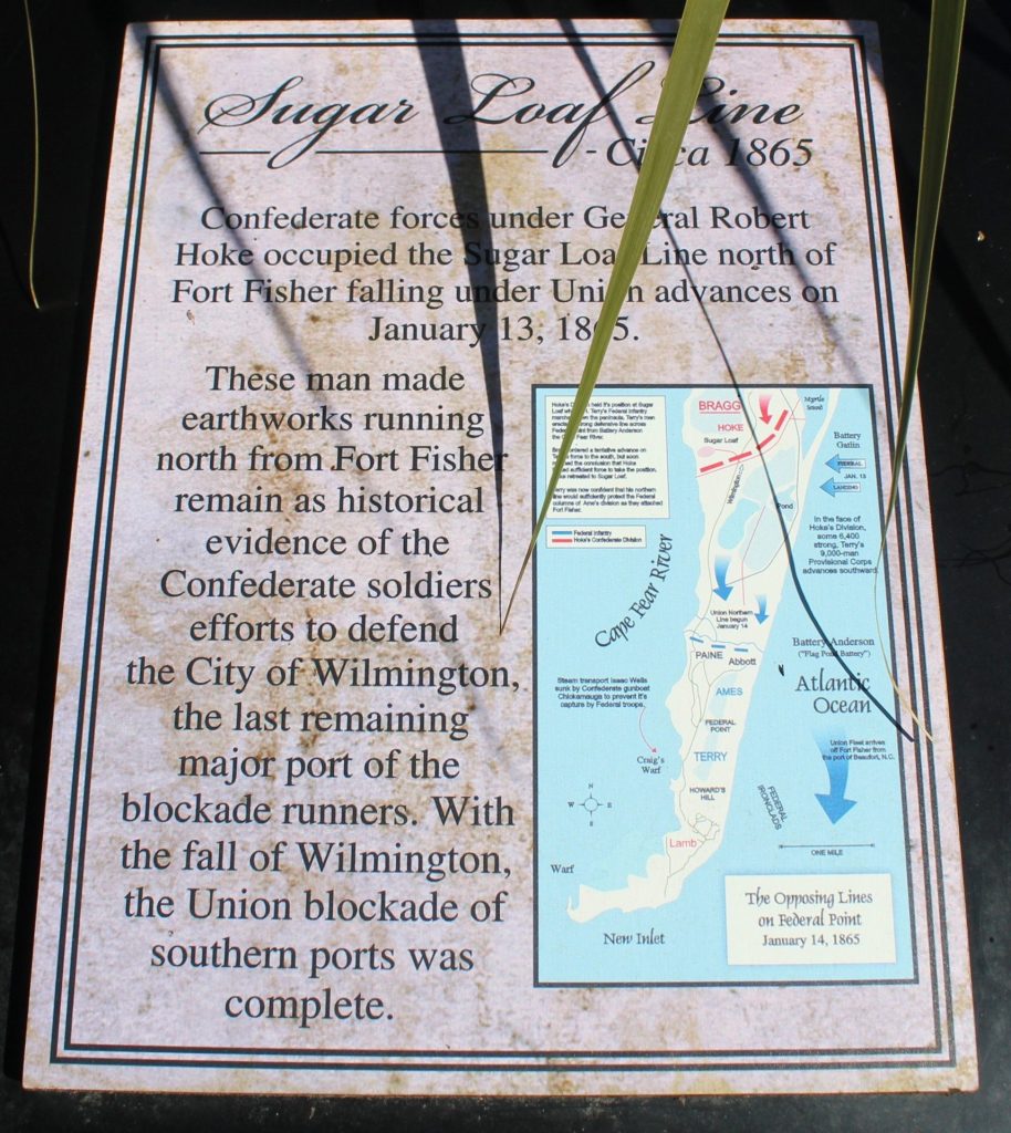 SUGAR LOAF LINE WAR MEMORIAL PLAQUE