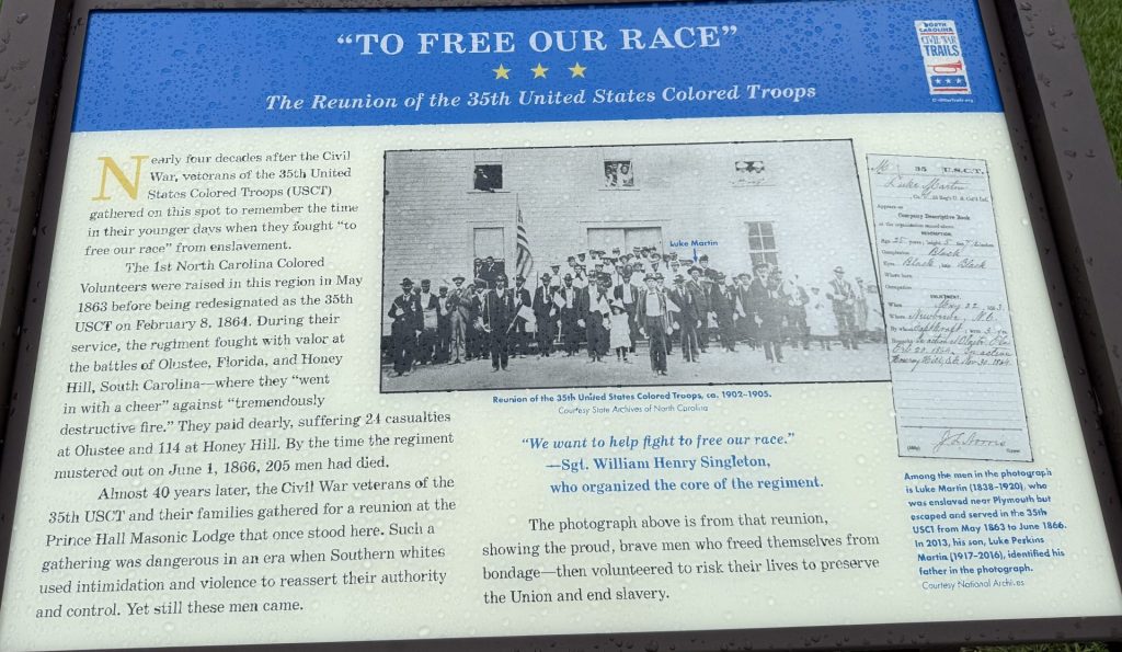 “TO FREE OUR RACE” WAR MEMORIAL PANEL