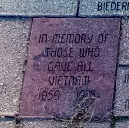 TO THOSE WHO GAVE ALL VIETNAM WAR MEMORIAL PAVER