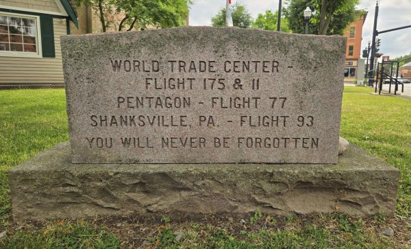 TRIBUTE TO THE FALLEN HEROES OF 9/11 MEMORIAL BACK
