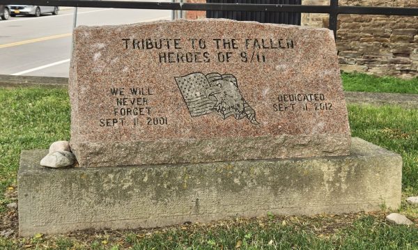 TRIBUTE TO THE FALLEN HEROES OF 9/11 MEMORIAL FRONT