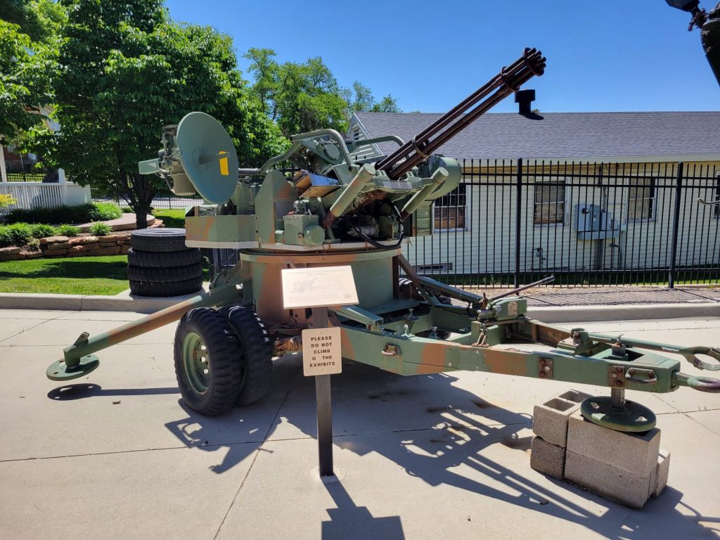 U.S. MODEL M167 AIR DEFENSE GUN THE VULCAN WAR MEMORIAL