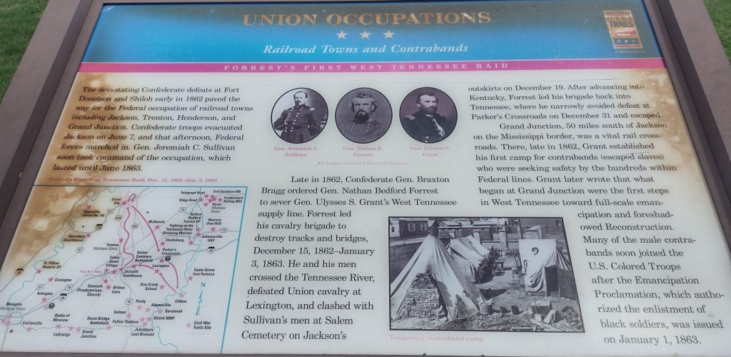 UNION OCCUPATIONS WAR MEMORIAL PANEL