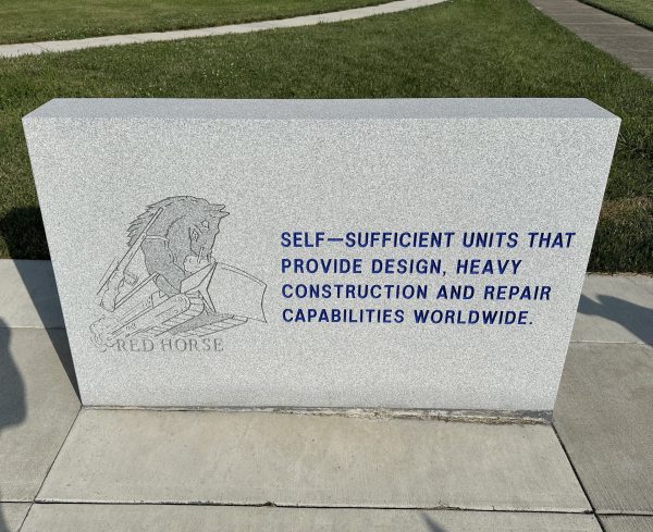 UNITED STATES AIR FORCE CIVIL ENGINEERS MEMORIAL STONE D