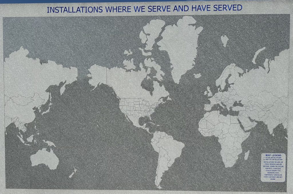 UNITED STATES AIR FORCE CIVIL ENGINEERS MEMORIAL STONE E