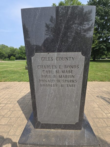 VVA CHAPTER 138 VIET-NAM WAR VETERANS MEMORIAL SIDE C