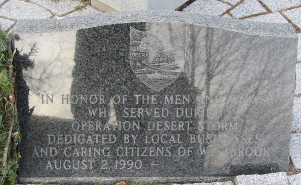 WESTBROOK OPERATION DESERT STORM