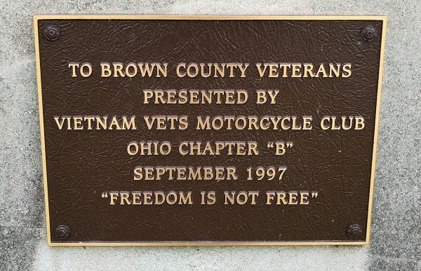 A SOLDIER’S EPITAPH A FLAME SPEAKS WAR MEMORIAL PLAQUE B