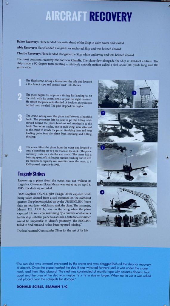 AIRCRAFT RECOVERY MEMORIAL PLAQUE