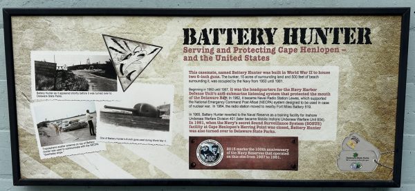 BATTERY HUNTER WAR MEMORIAL PANEL