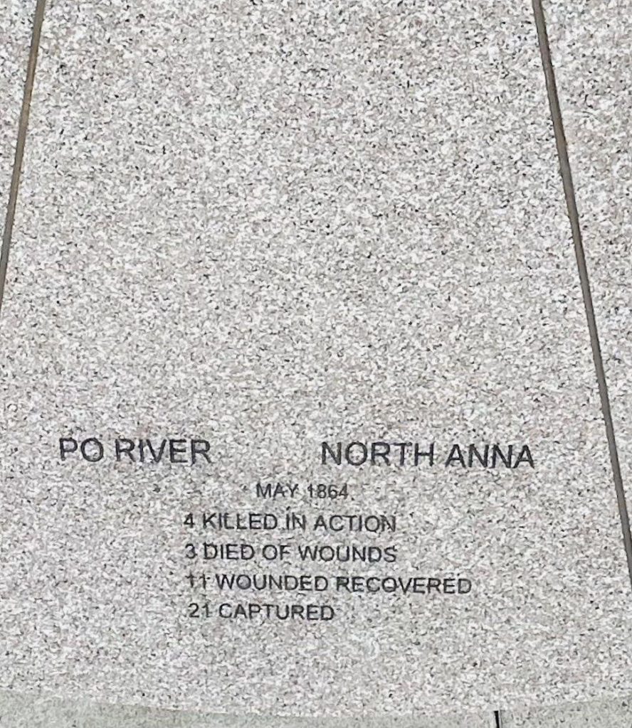 BATTLES OF THE CIVIL WAR MEMORIAL STONE D