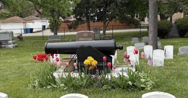 BENJAMIN F. BUTLER POST 754 G.A.R. CIVIL WAR MEMORIAL CANNON