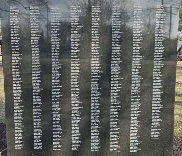 BURLINGTON WORLD WARS AND NATIONAL CONFLICTS VETERANS MEMORIAL STONE A
