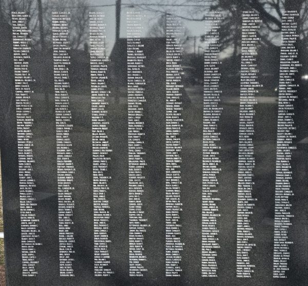 BURLINGTON WORLD WARS AND NATIONAL CONFLICTS VETERANS MEMORIAL STONE D