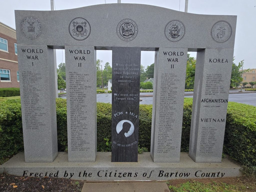 CITIZENS OF BARTOW COUNTY WAR MEMORIAL