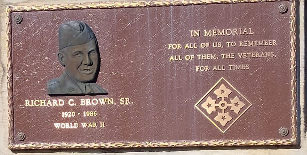 CITY OF GENEVA SOLDIERS AND SAILORS MONUMENT PLAQUE B