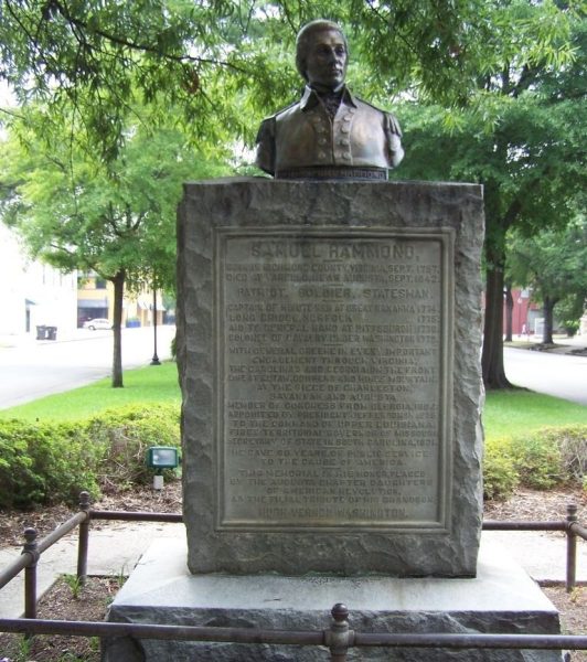 COL SAMUEL HAMMOND REVOLUTIONARY WAR MEMORIAL