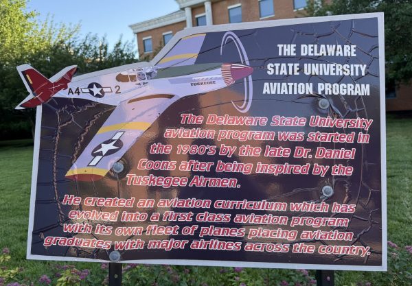 DSU TUSKEGEE AIRMEN PLAZA RIGHT PLAQUE