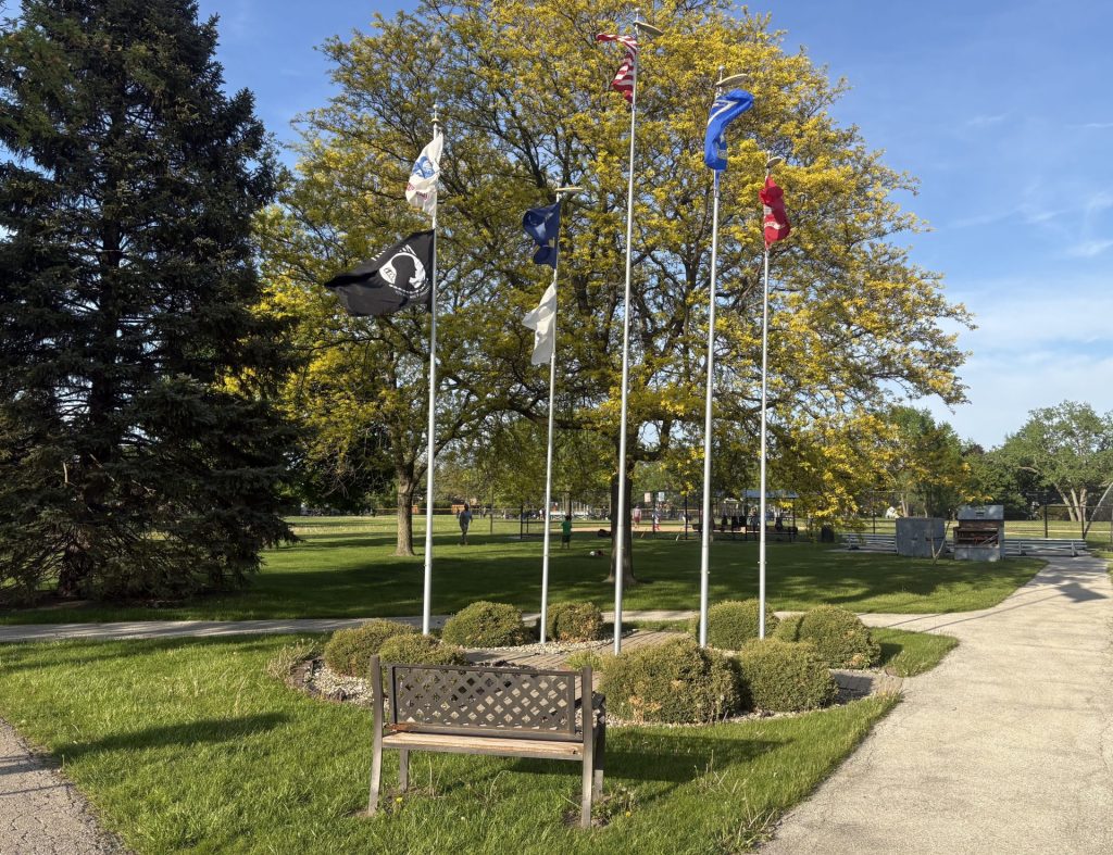 DANIEL R. KALISH EAGLE SCOUT PROJECT TROOP 73 VETERANS MEMORIAL