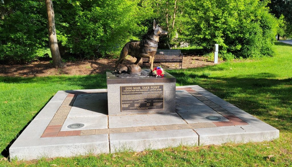 DOG MAN, TAKE POINT WAR MEMORIAL