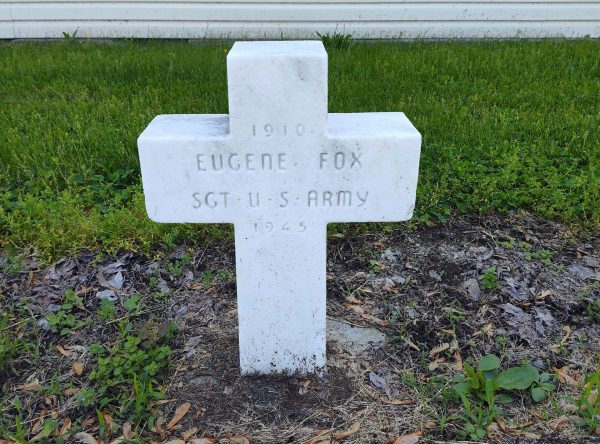 EUGENE FOX WAR MEMORIAL CROSS