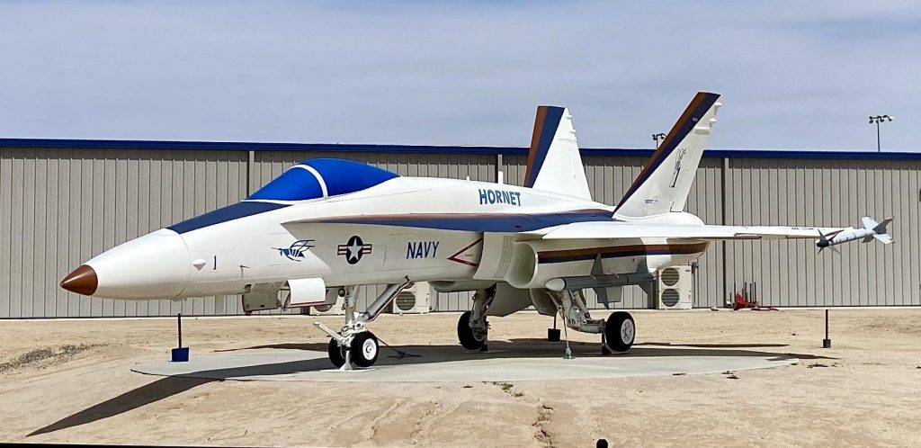 F-18A HORNET MEMORIAL AIRCRAFT