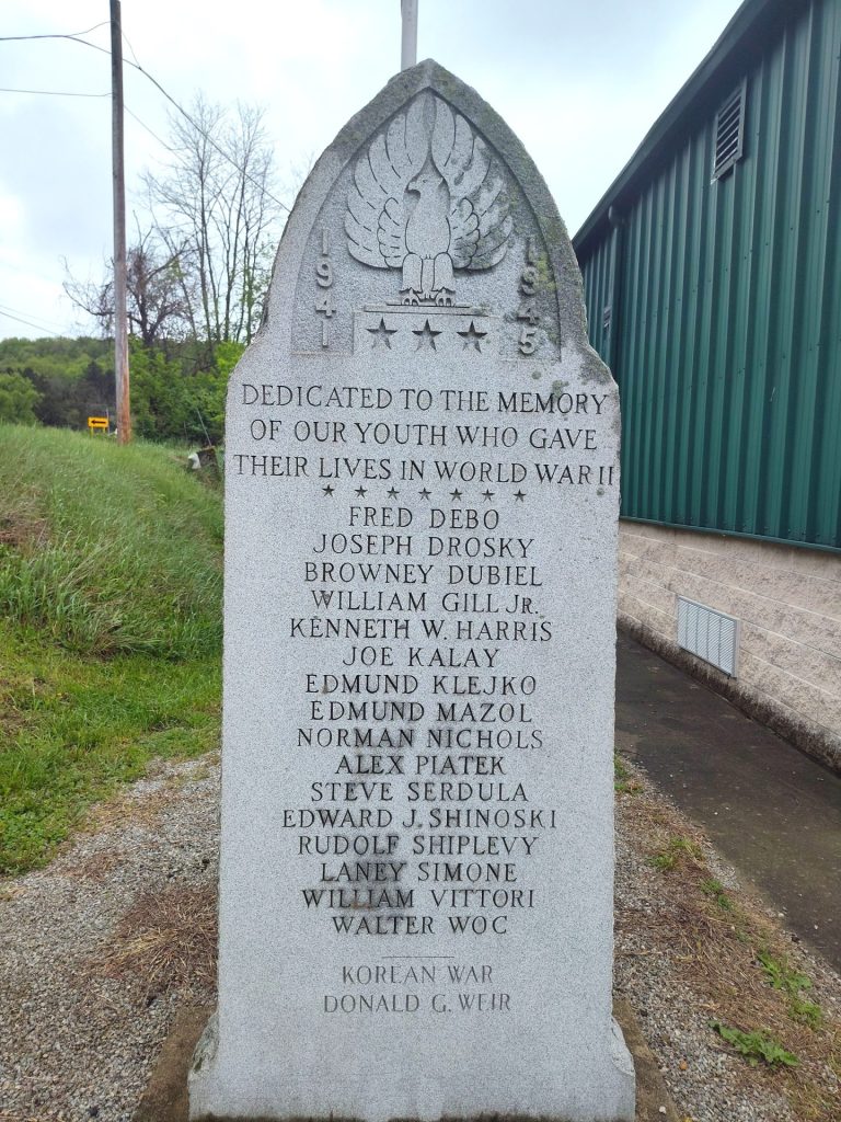 FAIRPOINT WORLD WAR II AND KOREAN WAR SUPREME SACRIFICE MEMORIAL