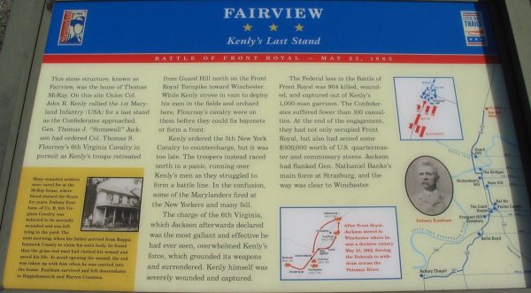 FAIRVIEW KENLY’S LAST STAND WAR MEMORIAL PANEL