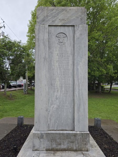 FANNIN COUNTY SUPREME SACRIFICE WAR MEMORIAL