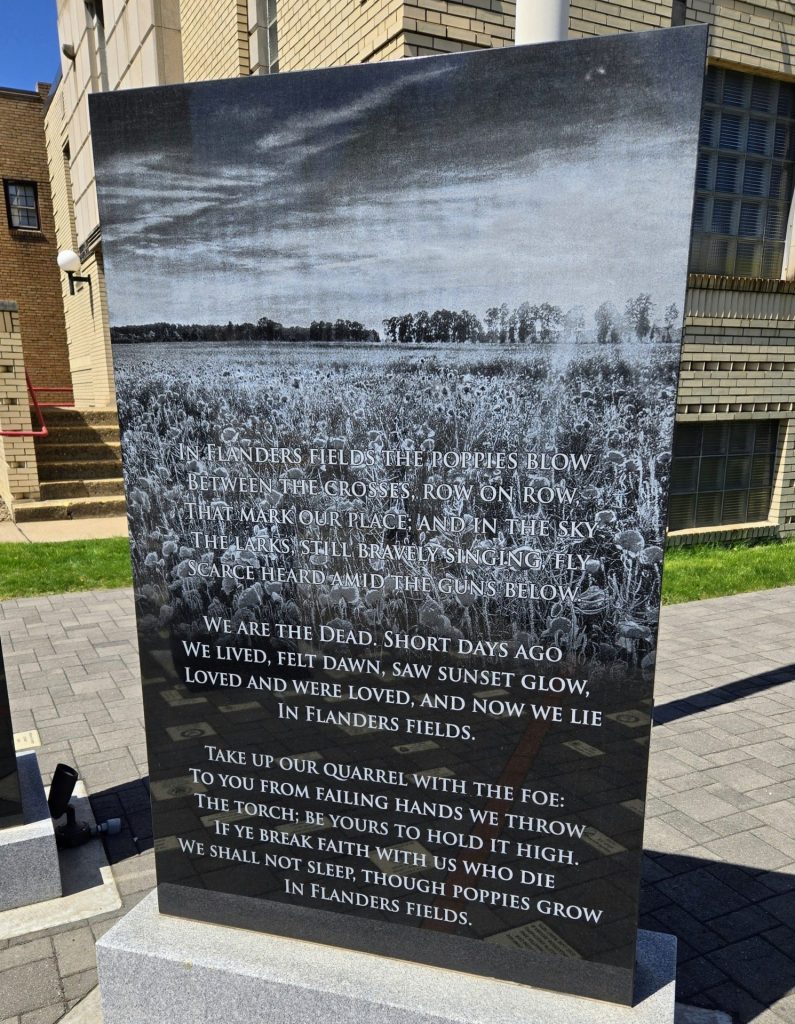 FLANDERS FIELDS WAR MEMORIAL