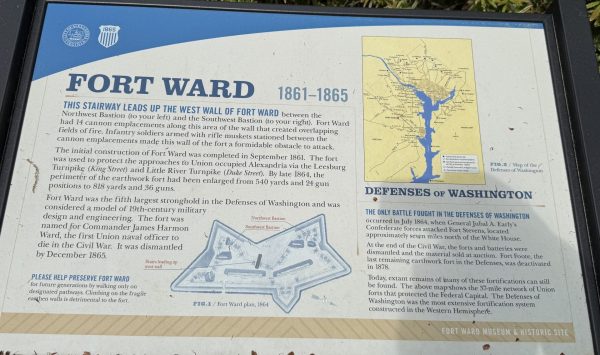 FORT WARD MEMORIAL PANEL