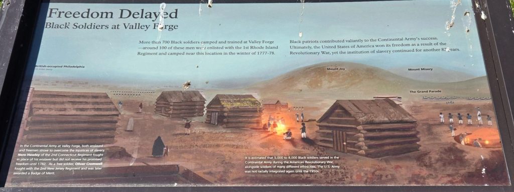 FREEDOM DELAYED REVOLUTIONARY WAR MEMORIAL PANEL