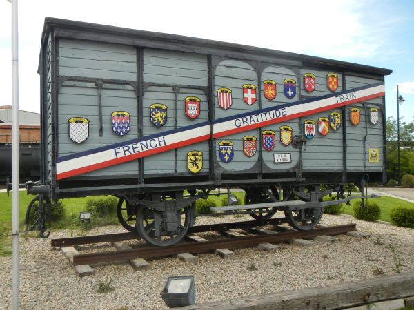 FRENCH BOXCAR OGDEN UNION STATION WAR MEMORIAL SIDE A