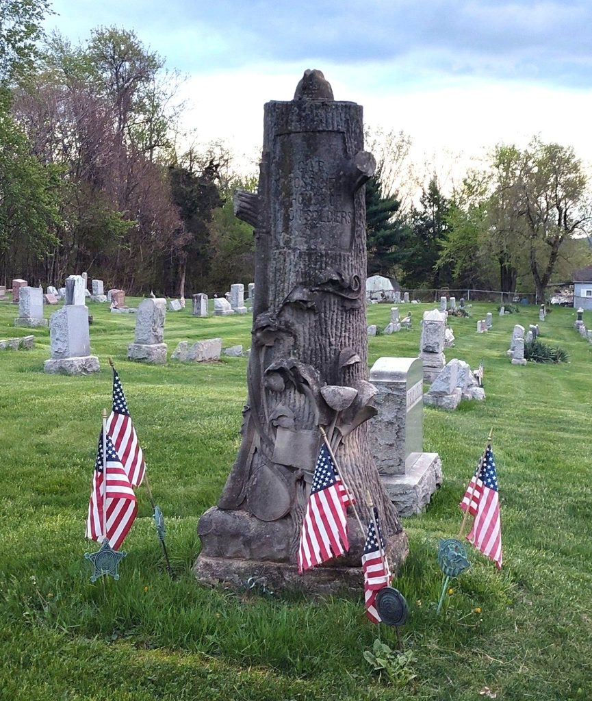 G.A.R. POST 315 IN HONOR OF UNION SOLDIERS MEMORIAL