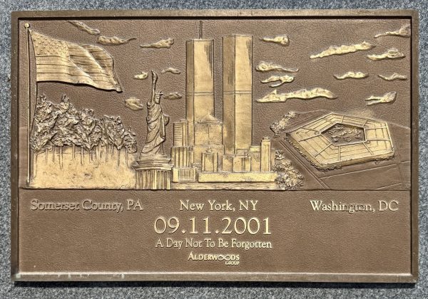 HARRISONBURG 9.11.2001 MEMORIAL PLAQUE