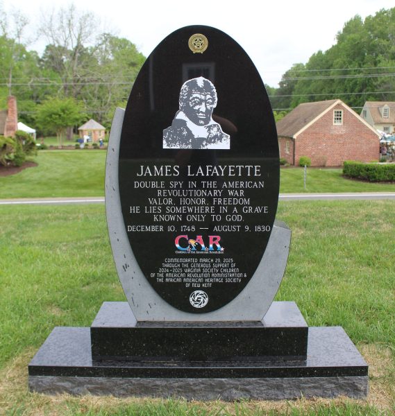 JAMES LAFAYETTE REVOLUTIONARY WAR MEMORIAL