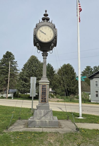 LESTER F BUTLER MEMORIAL CLOCK