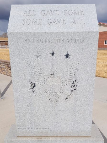 LOA WAR VETERANS MEMORIAL STONE A