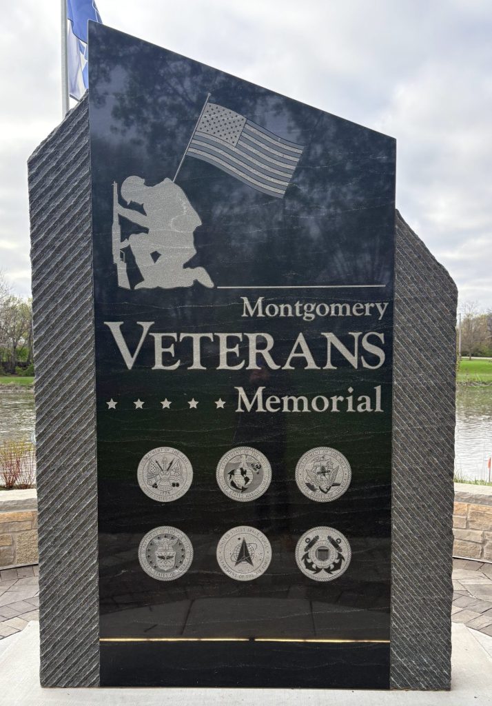 MONTGOMERY VETERANS MEMORIAL FRONT