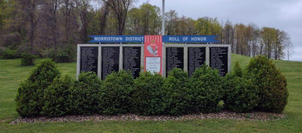 MORRISTOWN DISTRICT ROLL OF HONOR WAR MEMORIAL