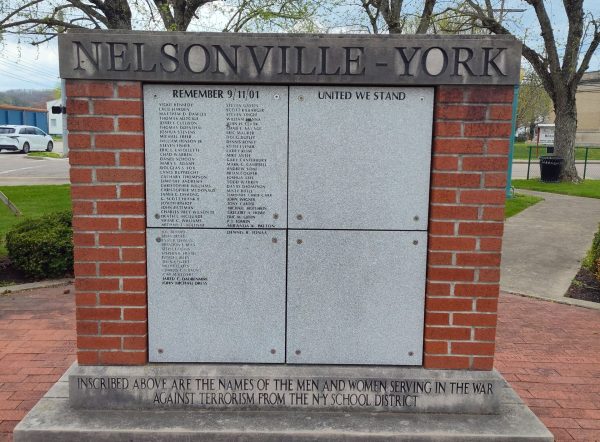 NELSONVILLE-YORK WAR AGAINST TERRORISM MEMORIAL